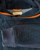 Navy So English Hampstead hoodie with a relaxed fit, featuring a crew neckline and soft fabric, perfect for casual wear.