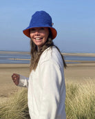 So English Curtis hat, a stylish beachwear accessory with a wide brim and casual design, made in the UK.