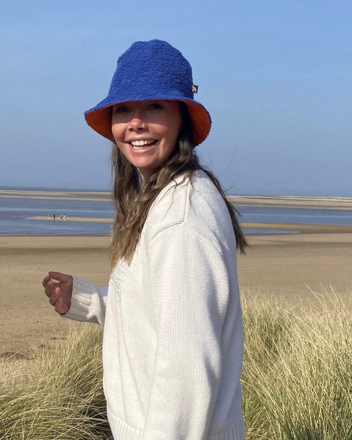 So English Curtis hat, a stylish beachwear accessory with a wide brim and casual design, made in the UK.